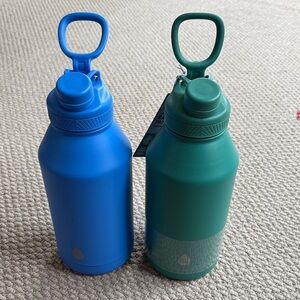 Double Insulated Water Bottles - Blue & Teal